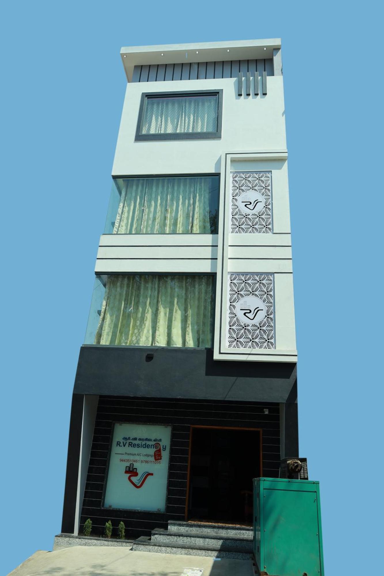 Rv Residency Hotel Wodapatti Buitenkant foto